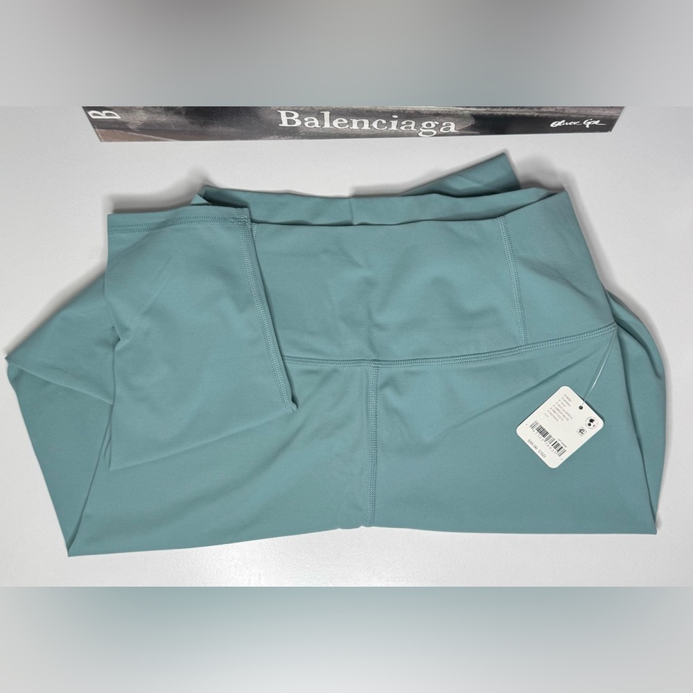 NWT Free People FP Movement Never Better High Rise Leggings Eucalyptus Size L - Picture 3 of 9